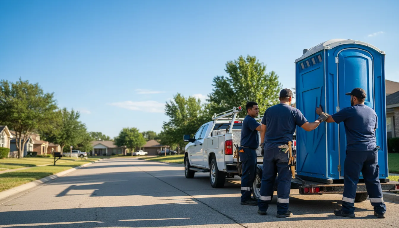 Portable Toilet Rental in Lansing, KS near me